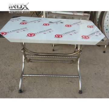 Bàn vuông inox