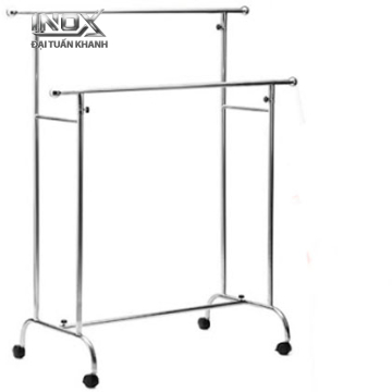 Sào phơi đồ inox 2 tầng